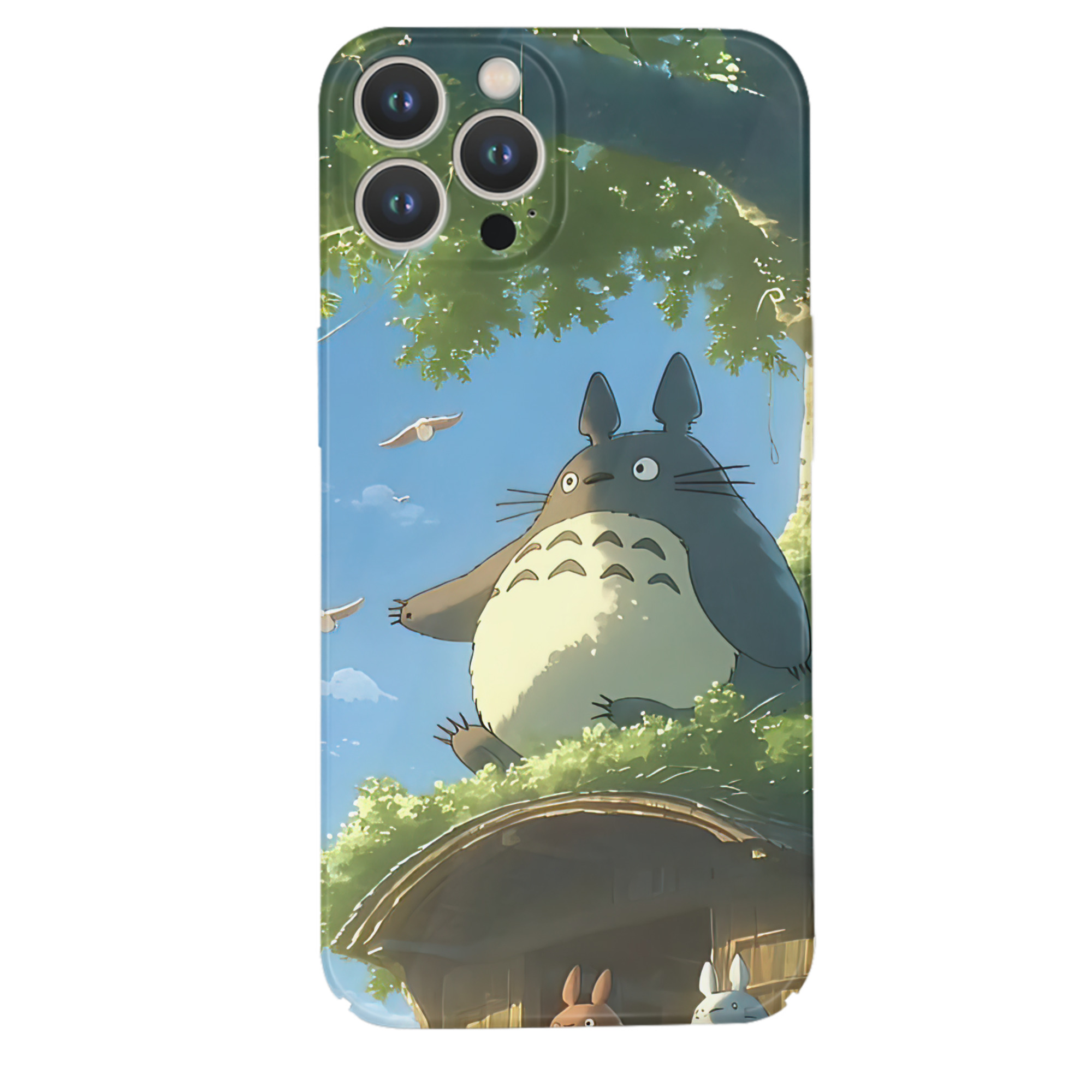 （画像用） となりのトトロ 草壁メイ 草壁サツキ My Neighbor Totoro Satsuki Kusakabe Mei Kusakabe 【iPhone 14シリーズ対応】ハードケース